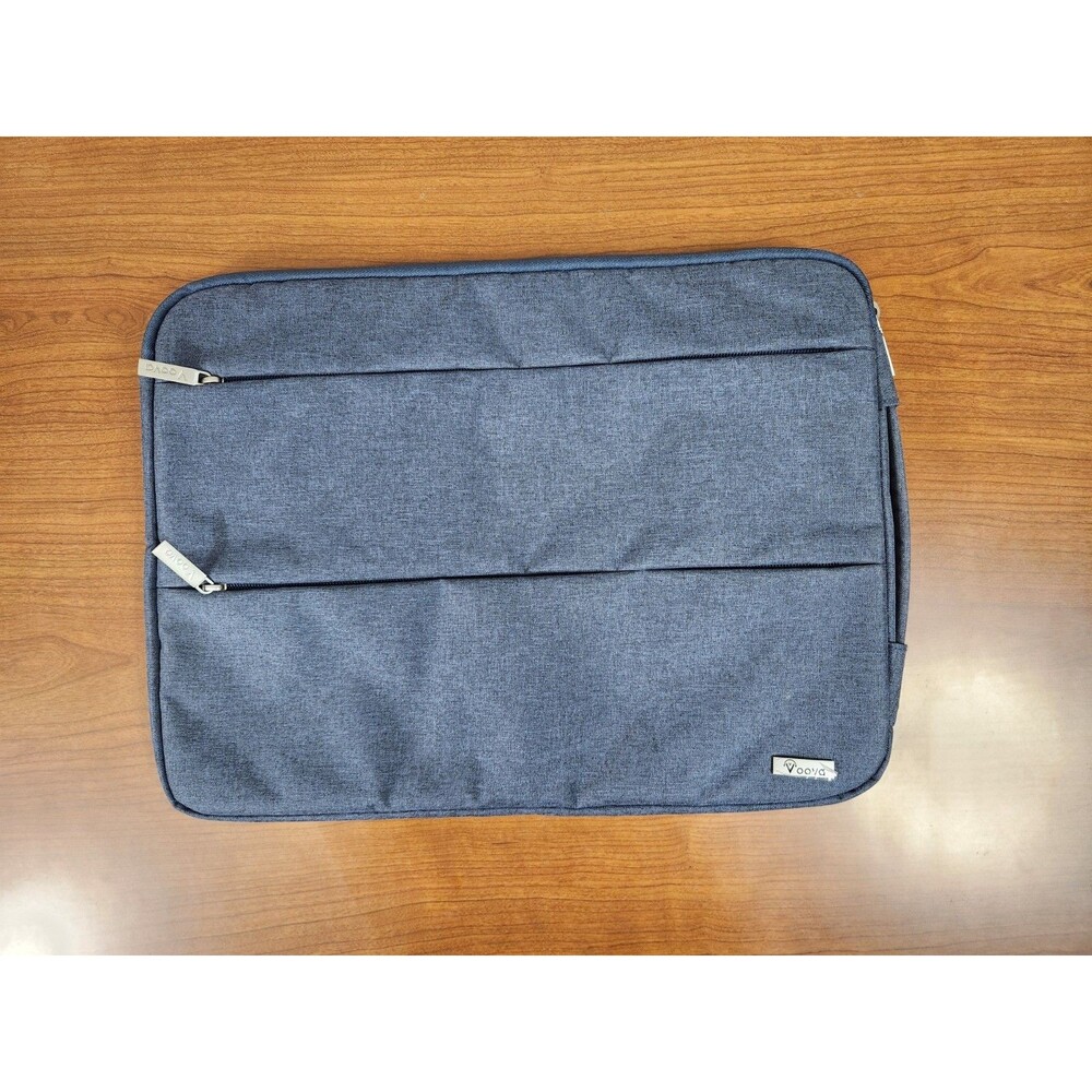 Voova Laptop Sleeve Case ~ Gray ~ 15" X  11" ~ Very Good Condition